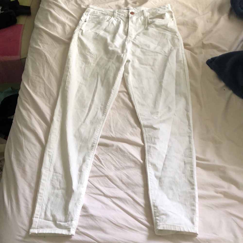 Forever 21 White Pants